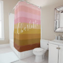 Search for terracotta shower curtains Geometric