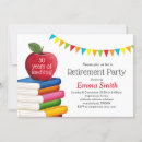 Search for teacher retirement invitations Apple