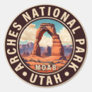 Search for national park stickers Delicate arch