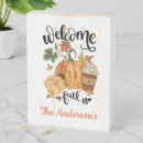 Search for fall pumpkin plaques Orange