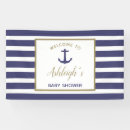 Search for boy baby shower banners Nautical