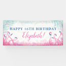 Search for luau birthday banners Pink