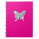 Search for hot pink glitter notebooks Glam