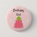 Search for birthday buttons Girl
