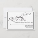 Search for reception wedding rsvp cards Contemporary