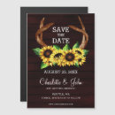 Search for sunflower save the date magnets Modern