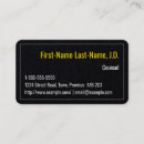 Search for advocate business cards Simple