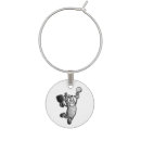 Search for funny wine charms Pickleball