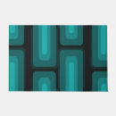 Search for mid century modern doormats Teal