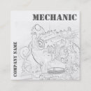 Search for mechanical engineer business cards Automotive