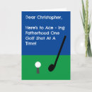 Search for funny golf fathers day cards Pun