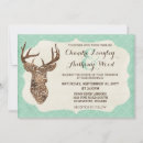 Search for deer antler wedding invitations Antlers