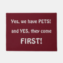 Search for pet doormats Fun