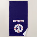 Search for baseball beach towels Player