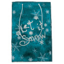 Search for snow gift bags silver