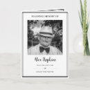 Search for folded funeral programs In loving memory