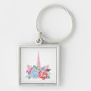 Search for unicorn keychains Floral crown