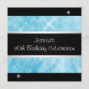 Search for light blue 18th birthday invitations White