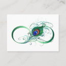 Search for peacock business cards Watercolor