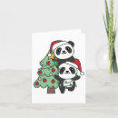 Search for panda christmas cards Xmas