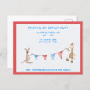 Search for kangaroo birthday invitations Giraffe