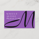 Search for lilac business cards Hair stylist