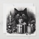 Search for black cat christmas cards Funny