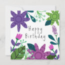 Search for floral birthday cards Girly