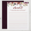 Search for who am i game bridal shower gifts For her