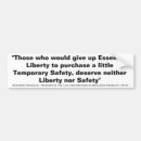 Search for liberty bumper stickers Franklin