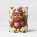 Search for football candles Thanksgiving