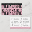 Search for hair care business cards Hairstylist