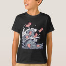 Search for axolotl kids tshirts Waves