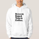 Search for toast mens hoodies breakfast