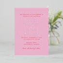 Search for pink and silver wedding invitations Formal