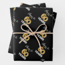 Search for 60th birthday wrapping paper Glitter