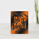 Search for batty bat invitations Black