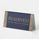 Search for gold reserved wedding signs Vintage