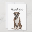 Search for boxer dog thank you cards Pet