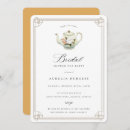 Search for tea bridal shower invitations Unique