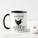 Search for chicken mugs typography