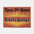 Search for garage doormats Man cave