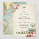 Search for map wedding invitations Elegant