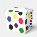 Search for polka dot favor boxes Fun
