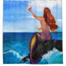 Search for unique shower curtains Mermaid