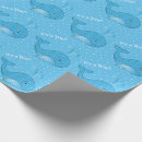 Search for whales wrapping paper Baby shower