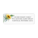Search for sunflower labels Watercolor