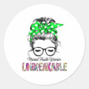 Search for mental health stickers Awareness month