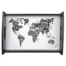 Search for world map serving trays Geography