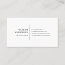 Search for minimalist photographer business cards Black and white